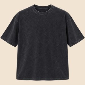 Remera Oversize Stonewashed estampada con mi mascota