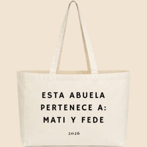 Tote bag estampado día del abuelo - abuela