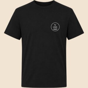 Remera básica estampado logo empresa
